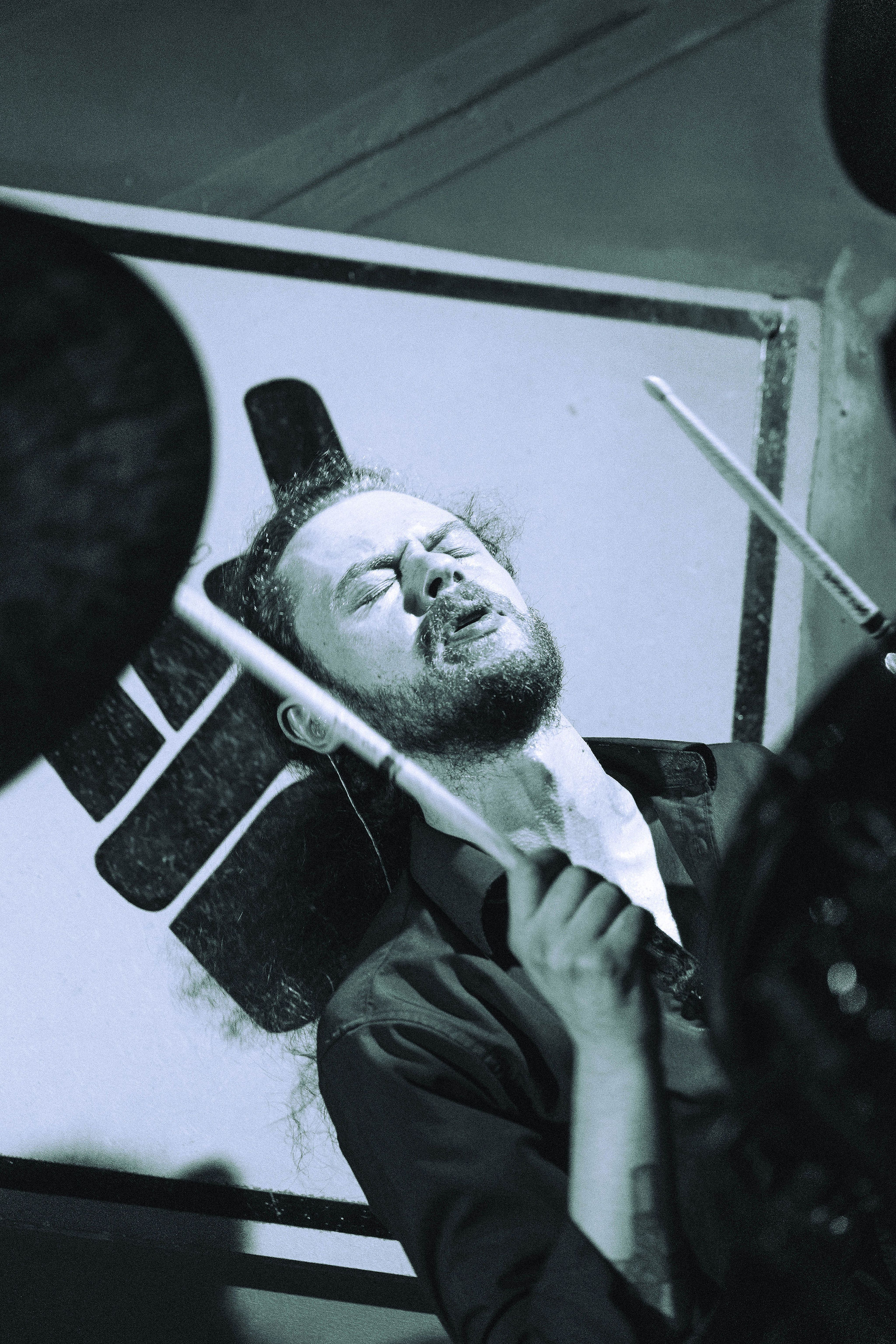 Drummer portrait