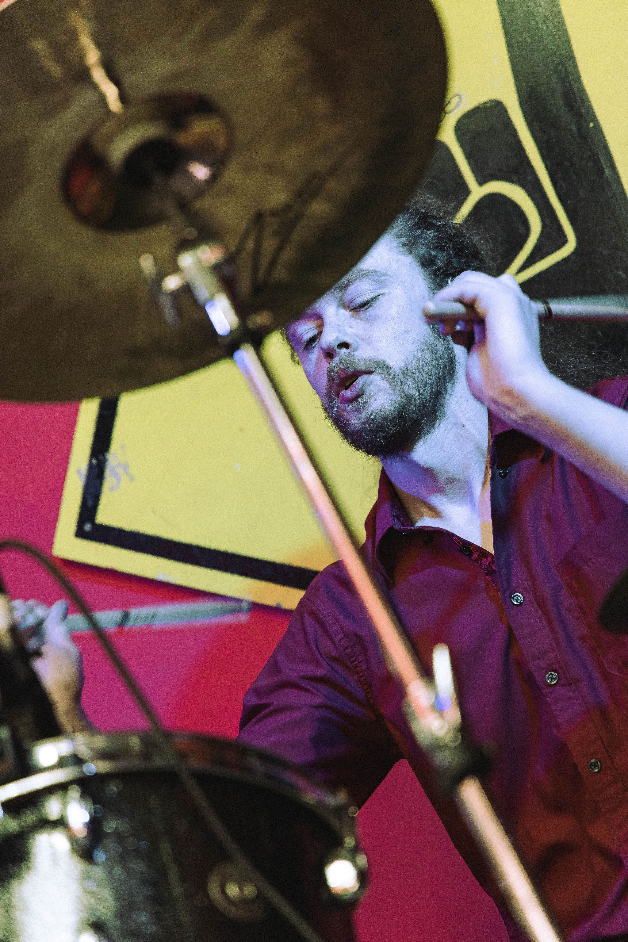 Drummer portrait