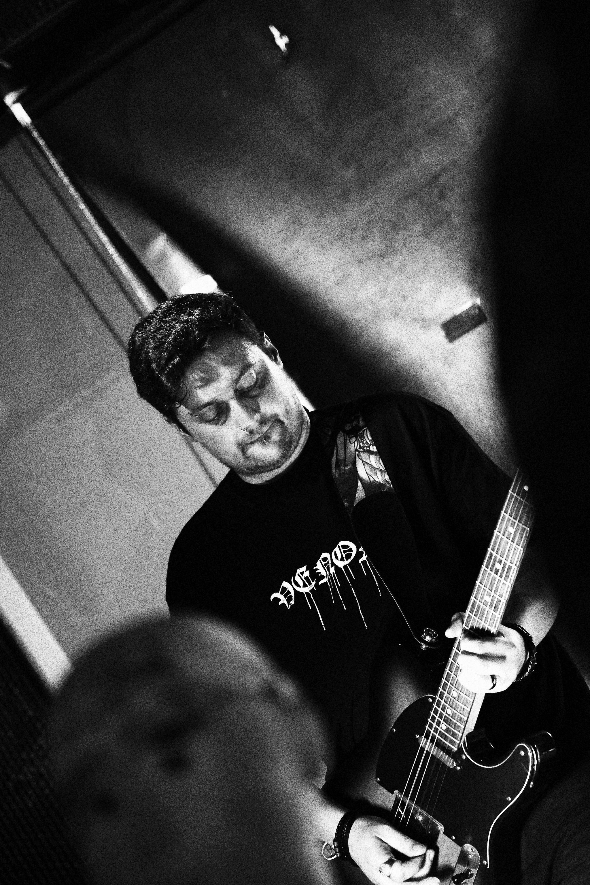 Guitarist portrait
